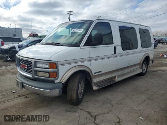 ✅ 2000 GMC Savana Cargo RV Conversion • VIN: 1GDFG15R9Y1177683 • Lot: 43761105. Wystawiony na Copart z przebiegiem 134 067 mil. Bezpłatny archiwum sprzedaży aukcyjnych z USA i szczegółowy raport historii pojazdu na DreamBid. Zdjęcie 1.