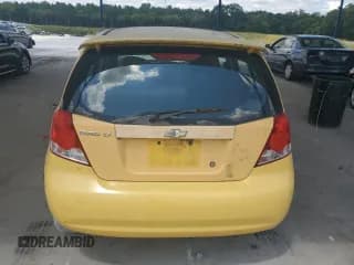 ✅ 2005 Chevrolet Aveo LT • VIN: KL1TG62665B292835 • Lot: 67140935. Wystawiony na Copart z przebiegiem Nie podano. Bezpłatny archiwum sprzedaży aukcyjnych z USA i szczegółowy raport historii pojazdu na DreamBid. Zdjęcie 6.
