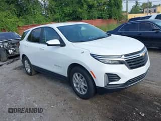 2024 Chevrolet Equinox LT z VIN 3GNAXKEG1RS148771, wystawiony jako IAAI lot #42912892 z przebiegiem 26 927 mil mil oraz . Historia ofert i sprzedaży dostępna na DreamBid. Obrazek 1.