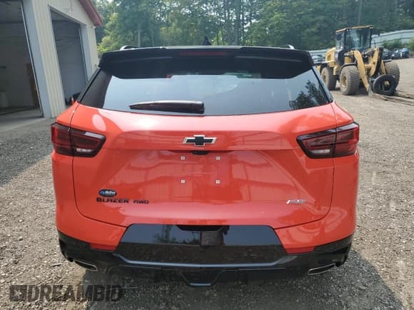 ✅ 2025 Chevrolet Blazer RS • VIN: 3GNKBKRS7SS170281 • Lot: 67539885. Listed on Copart with 2,531 mi. Free auction sales archive from the USA and detailed vehicle history report at DreamBid. Image 6.