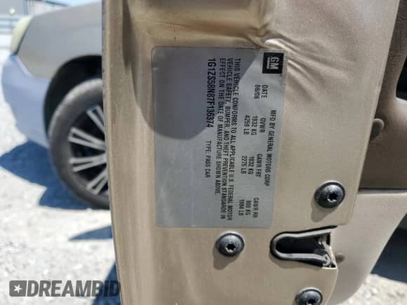 2007 Chevrolet Malibu LS z VIN 1G1ZS58N87F136374, wystawiony jako Copart lot #65638875 z przebiegiem 247 281 mil mil oraz Szkoda całkowita • Salvage title. Historia ofert i sprzedaży dostępna na DreamBid. Obrazek 12.