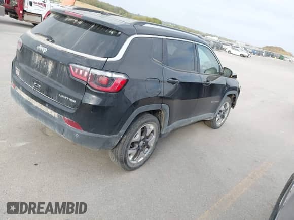 2021 Jeep Compass Limited with VIN 3C4NJDCB8MT525646, listed as a IAAI auction lot 43334288 with 62,916 mi miles and . Bid and sale history available at DreamBid. Image 4.