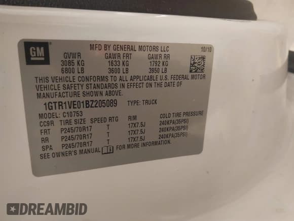 ✅ 2011 GMC Sierra 1500 SLE • VIN: 1GTR1VE01BZ205089 • Lot: 41711396. Wystawiony na IAAI z przebiegiem 299 823 mil. Bezpłatny archiwum sprzedaży aukcyjnych z USA i szczegółowy raport historii pojazdu na DreamBid. Zdjęcie 9.