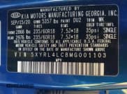 ✅ 2021 Kia Sorento S • VIN: 5XYRL4LC8MG001103 • Лот: 43407682. Опубликован ранее на IAAI с пробегом 60 597 миль. Бесплатный доступ к архиву аукционных продаж из США и подробный отчёт об истории автомобиля на DreamBid. Изображение 9.