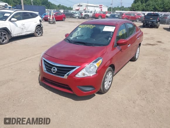✅ 2019 Nissan Versa S Plus • VIN: 3N1CN7AP8KL827837 • Lot: 42817718. Listed on IAAI with 33,950 mi. Free auction sales archive from the USA and detailed vehicle history report at DreamBid. Image 18.