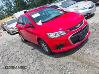 2017 Chevrolet Sonic LT with VIN 1G1JD5SHXH4117039, listed as a IAAI auction lot 43046453 with 116,671 mi miles and . Bid and sale history available at DreamBid. Image 1.