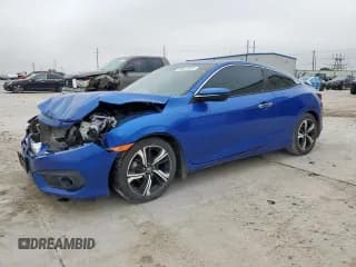 ✅ 2018 Honda Civic Touring • VIN: 2HGFC3B95JH350205 • Lot: 58641625. Listed on Copart with 130,690 mi. Free auction sales archive from the USA and detailed vehicle history report at DreamBid. Image 1.