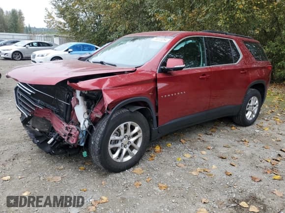 ✅ 2019 Chevrolet Traverse LT Cloth • VIN: 1GNEVGKW2KJ208757 • Lot: 70070294. Wystawiony na Copart z przebiegiem 114 359 mil. Bezpłatny archiwum sprzedaży aukcyjnych z USA i szczegółowy raport historii pojazdu na DreamBid. Zdjęcie 1.
