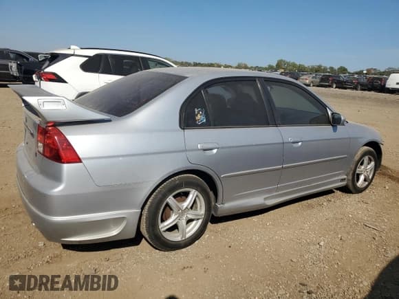 ✅ 2003 Honda Civic EX • VIN: 2HGES26873H620709 • Lot: 80734445. Listed on Copart with 153,049 mi. Free auction sales archive from the USA and detailed vehicle history report at DreamBid. Image 3.