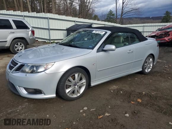 ✅ 2008 Saab 9-3 • VIN: YS3FH76U586008523 • Lot: 79016104. Listed on Copart with 97,027 mi. Free auction sales archive from the USA and detailed vehicle history report at DreamBid. Image 1.