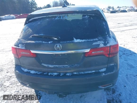 ✅ 2014 Acura MDX • VIN: 5FRYD3H23EB002685 • Lot: 41373408. Listed on IAAI with 130,421 mi. Free auction sales archive from the USA and detailed vehicle history report at DreamBid. Image 16.