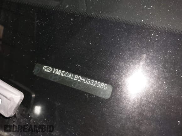 ✅ 2017 Hyundai Elantra Sport • VIN: KMHD04LB0HU332980 • Lot: 43553215. Listed on IAAI with 121,370 mi. Free auction sales archive from the USA and detailed vehicle history report at DreamBid. Image 9.