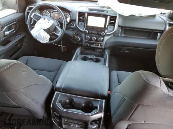 2022 Ram 1500 Lone Star with VIN 1C6SRFFT6NN410323, listed as a Copart auction lot 81142644 with 79,311 mi miles and Salvage title. Bid and sale history available at DreamBid. Image 8.