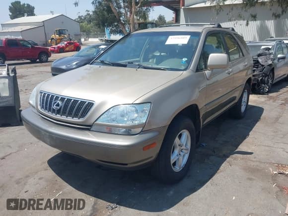 ✅ 2001 Lexus RX 300 • VIN: JTJGF10U210101884 • Lot: 42996809. Wystawiony na IAAI z przebiegiem 186 298 mil. Bezpłatny archiwum sprzedaży aukcyjnych z USA i szczegółowy raport historii pojazdu na DreamBid. Zdjęcie 2.