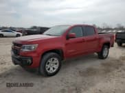 ✅ 2021 Chevrolet Colorado 2WD LT • VIN: 1GCGSCEA3M1295848 • Лот: 47415755. Опубликован ранее на Copart с пробегом 57 739 миль. Бесплатный доступ к архиву аукционных продаж из США и подробный отчёт об истории автомобиля на DreamBid. Изображение 1.