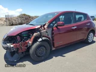 ✅ 2017 Nissan LEAF SV • VIN: 1N4BZ0CP4HC311907 • Лот: 62173655. Опубликован ранее на Copart с пробегом 51 965 миль. Бесплатный доступ к архиву аукционных продаж из США и подробный отчёт об истории автомобиля на DreamBid. Изображение 1.