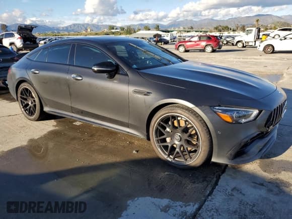 ✅ 2021 Mercedes-Benz AMG GT 43 • VIN: W1K7X5KB8MA037678 • Lot: 42934454. Wystawiony na Copart z przebiegiem 56 878 mil. Bezpłatny archiwum sprzedaży aukcyjnych z USA i szczegółowy raport historii pojazdu na DreamBid. Zdjęcie 4.