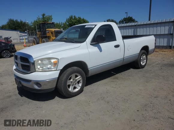 ✅ 2007 Dodge 1500 ST • VIN: 1D7HA16N17J575906 • Лот: 59636895. Опубликован ранее на Copart с пробегом 166 652 миль. Бесплатный доступ к архиву аукционных продаж из США и подробный отчёт об истории автомобиля на DreamBid. Изображение 1.