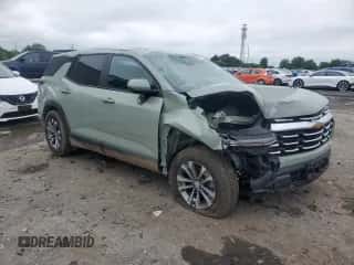2025 Chevrolet Equinox FWD LT с VIN 3GNAXHEG4SL112947, выставлен на аукционе Copart как лот 58584145 с пробегом 21 859 миль миль и Списание • Salvage title. История ставок и продаж доступна на DreamBid. Изображение 4.