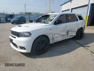 2018 Dodge Durango R/T with VIN 1C4SDHCT0JC486004, listed as a Copart auction lot 59749965 with 64,012 mi miles and Clean title. Bid and sale history available at DreamBid. Image 1.