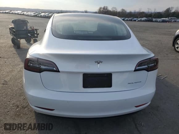 ✅ 2020 Tesla Model 3 Long Range • VIN: 5YJ3E1EB9LF795618 • Lot: 91674405. Listed on Copart with 59,808 mi. Free auction sales archive from the USA and detailed vehicle history report at DreamBid. Image 6.