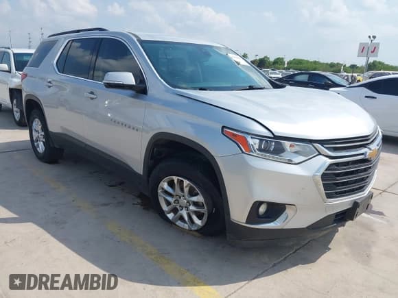 ✅ 2020 Chevrolet Traverse LT Cloth • VIN: 1GNERGKW5LJ242035 • Lot: 42150543. Listed on IAAI with 101,705 mi. Free auction sales archive from the USA and detailed vehicle history report at DreamBid. Image 1.
