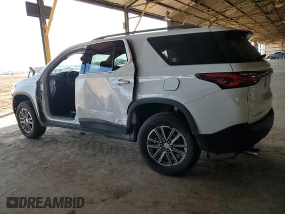 ✅ 2023 Chevrolet Traverse LT Cloth • VIN: 1GNERMKW7PJ262615 • Lot: 91710615. Listed on Copart with Not provided. Free auction sales archive from the USA and detailed vehicle history report at DreamBid. Image 2.