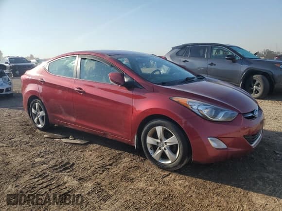 ✅ 2013 Hyundai Elantra GLS • VIN: 5NPDH4AE3DH282719 • Lot: 81336945. Listed on Copart with 79,087 mi. Free auction sales archive from the USA and detailed vehicle history report at DreamBid. Image 4.