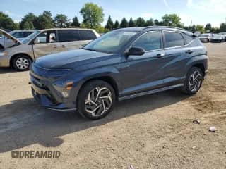 2024 Hyundai Kona N Line with VIN KM8HACA32RU038096, listed as a Copart auction lot 70781815 with 35,609 mi miles and Salvage title. Bid and sale history available at DreamBid. Image 1.
