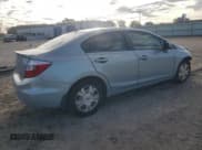 ✅ 2012 Honda Civic • VIN: JHMFB4F23CS004961 • Lot: 87414795. Listed on Copart with 172,505 mi. Free auction sales archive from the USA and detailed vehicle history report at DreamBid. Image 3.