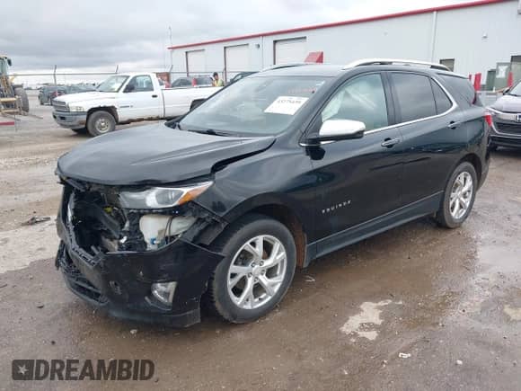 2018 Chevrolet Equinox Premier с VIN 2GNAXVEV8J6262687, выставлен на аукционе IAAI как лот 43275439 с пробегом 159 141 миль миль и . История ставок и продаж доступна на DreamBid. Изображение 2.