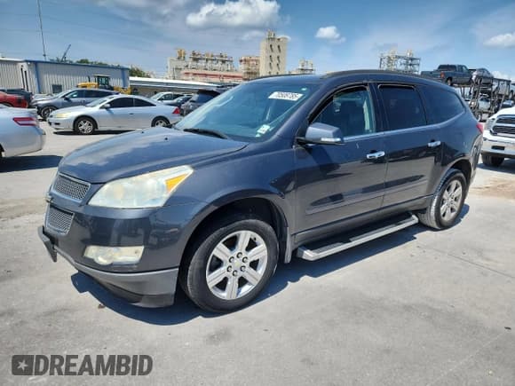 ✅ 2012 Chevrolet Traverse 2LT • VIN: 1GNKRJED3CJ350020 • Lot: 70508785. Wystawiony na Copart z przebiegiem Nie podano. Bezpłatny archiwum sprzedaży aukcyjnych z USA i szczegółowy raport historii pojazdu na DreamBid. Zdjęcie 1.