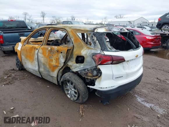 ✅ 2024 Chevrolet Equinox LS • VIN: 3GNAXHEG2RL349124 • Lot: 41925318. Listed on IAAI with Not provided. Free auction sales archive from the USA and detailed vehicle history report at DreamBid. Image 3.