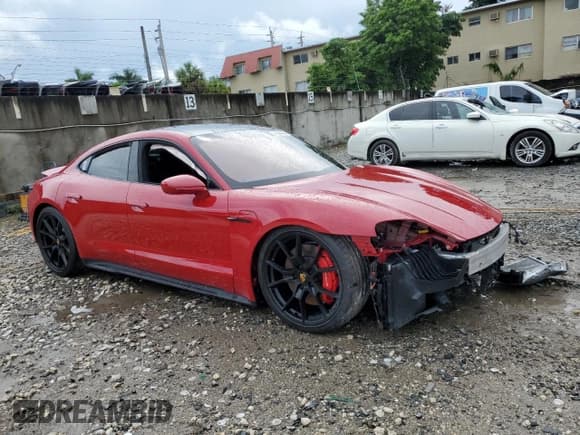 ✅ 2024 Porsche Taycan GTS • VIN: WP0AD2Y11RSA47589 • Лот: 73954444. Опубликован ранее на Copart с пробегом 4 452 миль. Бесплатный доступ к архиву аукционных продаж из США и подробный отчёт об истории автомобиля на DreamBid. Изображение 4.