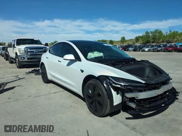 ✅ 2025 Tesla Model 3 Long Range • VIN: 5YJ3E1EA0SF931348 • Lot: 57074935. Listed on Copart with 2,153 mi. Free auction sales archive from the USA and detailed vehicle history report at DreamBid. Image 14.