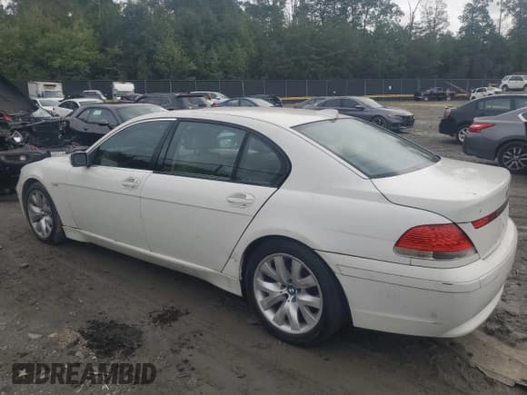 ✅ 2005 BMW 7 Series 745Li • VIN: WBAGN63545DS59999 • Lot: 70683274. Listed on Copart with 121,951 mi. Free auction sales archive from the USA and detailed vehicle history report at DreamBid. Image 2.