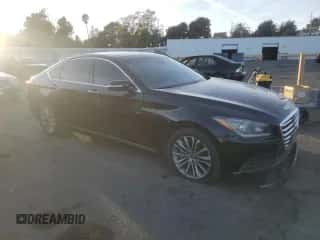 2015 Hyundai Genesis 3.8L z VIN KMHGN4JE7FU103642, wystawiony jako Copart lot #79487494 z przebiegiem 109 029 mil mil oraz Szkoda całkowita • Salvage title. Historia ofert i sprzedaży dostępna na DreamBid. Obrazek 4.