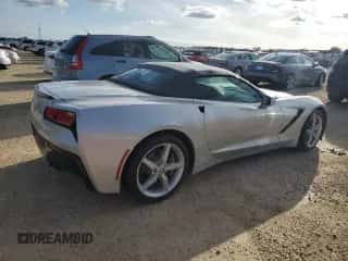 2014 Chevrolet Corvette 1LT z VIN 1G1YB3D74E5113913, wystawiony jako Copart lot #73923544 z przebiegiem Nie podano mil oraz Szkoda całkowita • Salvage title. Historia ofert i sprzedaży dostępna na DreamBid. Obrazek 3.
