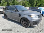 ✅ 2016 Land Rover Range Rover Sport SVR • VIN: SALWZ2EF3GA598168 • Lot: 57830945. Listed on Copart with 122,995 mi. Free auction sales archive from the USA and detailed vehicle history report at DreamBid. Image 4.