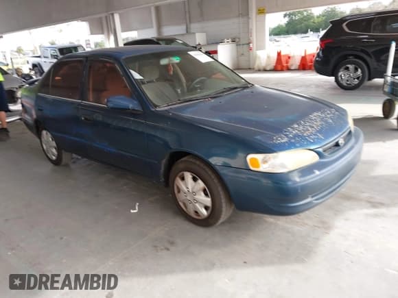 ✅ 1998 Toyota Corolla LE • VIN: 2T1BR18E9WC016104 • Lot: 43838320. Listed on IAAI with 110,096 mi. Free auction sales archive from the USA and detailed vehicle history report at DreamBid. Image 1.