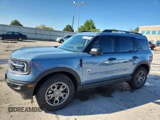✅ 2024 Ford Bronco Sport Big Bend • VIN: 3FMCR9B6XRRF67933 • Лот: 82171305. Опубликован ранее на Copart с пробегом 2 058 миль. Бесплатный доступ к архиву аукционных продаж из США и подробный отчёт об истории автомобиля на DreamBid. Изображение 1.