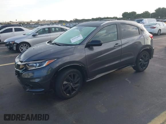 ✅ 2021 Honda HR-V Sport • VIN: 3CZRU5H13MM729600 • Лот: 42922099. Опубликован ранее на IAAI с пробегом 27 246 миль. Бесплатный доступ к архиву аукционных продаж из США и подробный отчёт об истории автомобиля на DreamBid. Изображение 2.