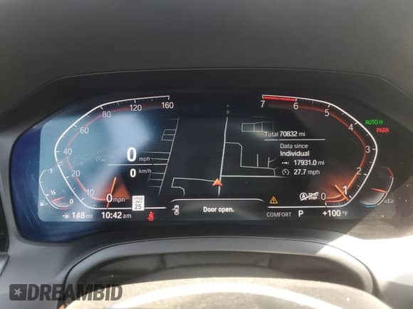 2022 BMW 3 Series 330i z VIN 3MW5R1J07N8C37031, wystawiony jako Copart lot #64571865 z przebiegiem 70 832 mil mil oraz Szkoda całkowita • Salvage title. Historia ofert i sprzedaży dostępna na DreamBid. Obrazek 9.