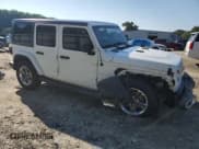✅ 2018 Jeep Wrangler Unlimited Sahara • VIN: 1C4HJXEN8JW222703 • Lot: 81207885. Wystawiony na Copart z przebiegiem 97 574 mil. Bezpłatny archiwum sprzedaży aukcyjnych z USA i szczegółowy raport historii pojazdu na DreamBid. Zdjęcie 4.