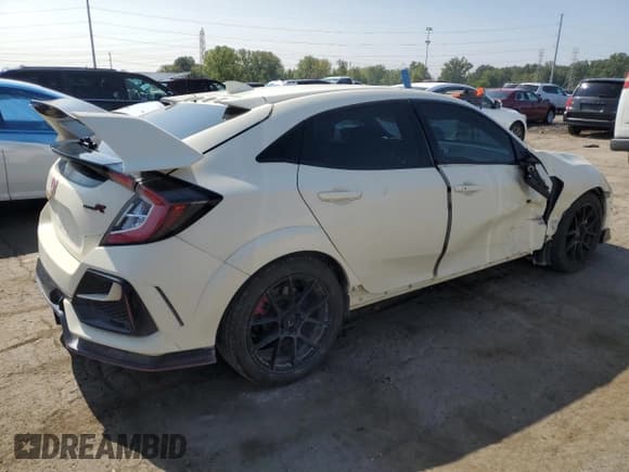 ✅ 2021 Honda Civic Type R Touring • VIN: SHHFK8G75MU201713 • Lot: 71510555. Listed on Copart with 48,857 mi. Free auction sales archive from the USA and detailed vehicle history report at DreamBid. Image 3.