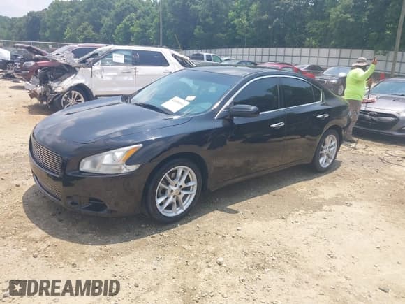 ✅ 2012 Nissan Maxima SV • VIN: 1N4AA5AP4CC858414 • Lot: 42400554. Listed on IAAI with 154,051 mi. Free auction sales archive from the USA and detailed vehicle history report at DreamBid. Image 2.