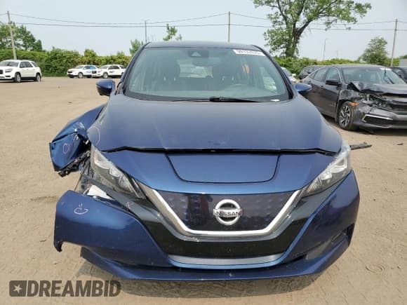✅ 2018 Nissan LEAF SL • VIN: 1N4AZ1CP4JC300896 • Lot: 59137075. Listed on Copart with 282,288 mi. Free auction sales archive from the USA and detailed vehicle history report at DreamBid. Image 5.
