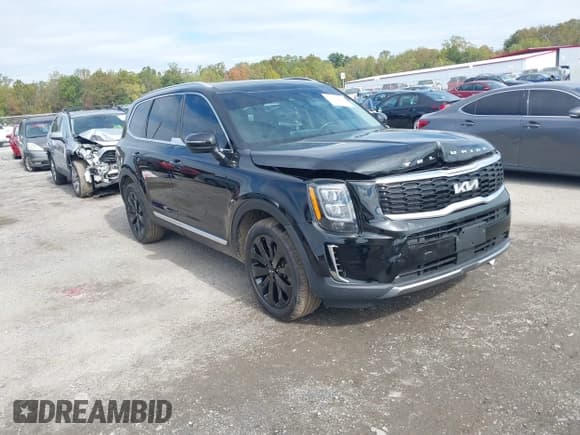 ✅ 2022 Kia Telluride EX • VIN: 5XYP34HC3NG233352 • Lot: 43449812. Listed on IAAI with 71,227 mi. Free auction sales archive from the USA and detailed vehicle history report at DreamBid. Image 1.