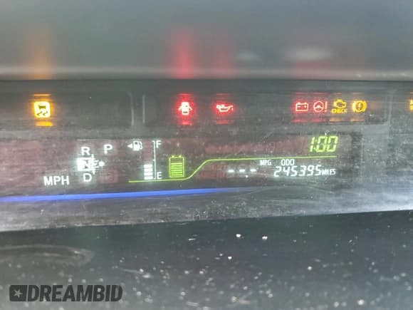 ✅ 2014 Toyota Prius Three • VIN: JTDZN3EU7EJ000312 • Lot: 94850265. Listed on Copart with 245,395 mi. Free auction sales archive from the USA and detailed vehicle history report at DreamBid. Image 9.