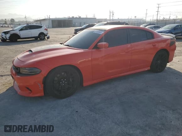✅ 2019 Dodge Charger Scat Pack • VIN: 2C3CDXGJ9KH593269 • Лот: 67630865. Опубликован ранее на Copart с пробегом 50 973 миль. Бесплатный доступ к архиву аукционных продаж из США и подробный отчёт об истории автомобиля на DreamBid. Изображение 1.